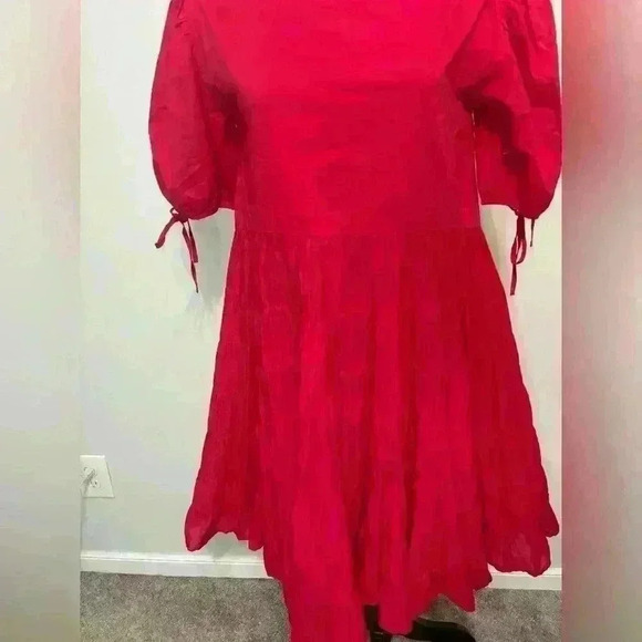 Merlette Serling Mini Dress Berry Size S - Picture 4 of 10